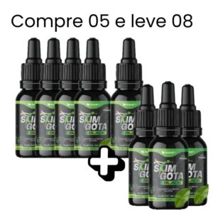 Slim Gota Black- Compre 05 e leve 08 + Ebook