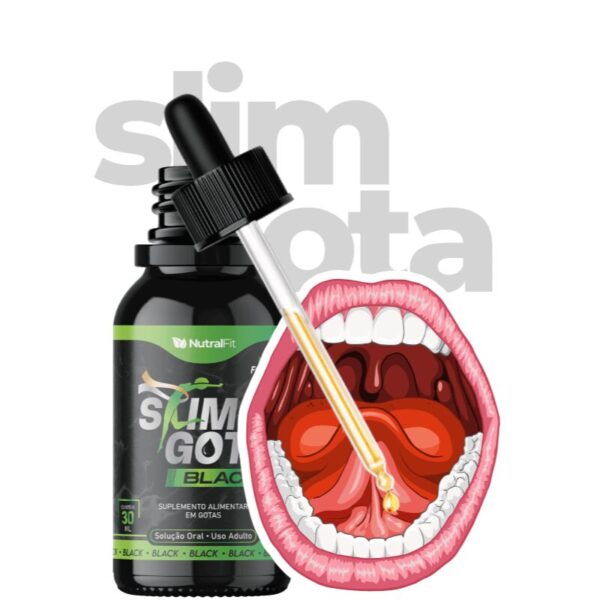 Slim Gotas Black- PROMOÇÃO- Compre 03 e leve 05 + Ebooks - Imagem 2