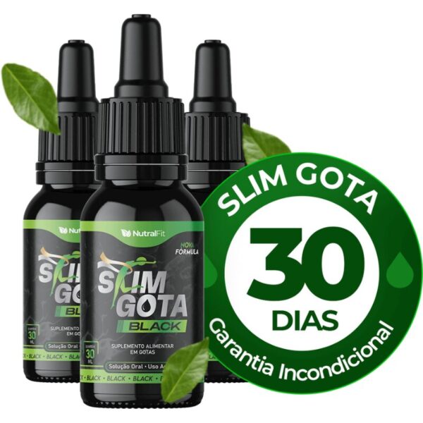 Slim Gotas Black- PROMOÇÃO- Compre 03 e leve 05 + Ebooks - Imagem 3