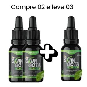 Slim Gota Black- Compre 02 e leve 03 + ebooks